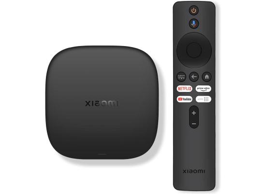 Xiaomi TV Box S 3rd Generation, 4K UHD image quality, Dolby Vision Cinema-grade visuals, Dolby Atmos & DTS X Premium cinematic audio, 6nm high-performance platform - Black